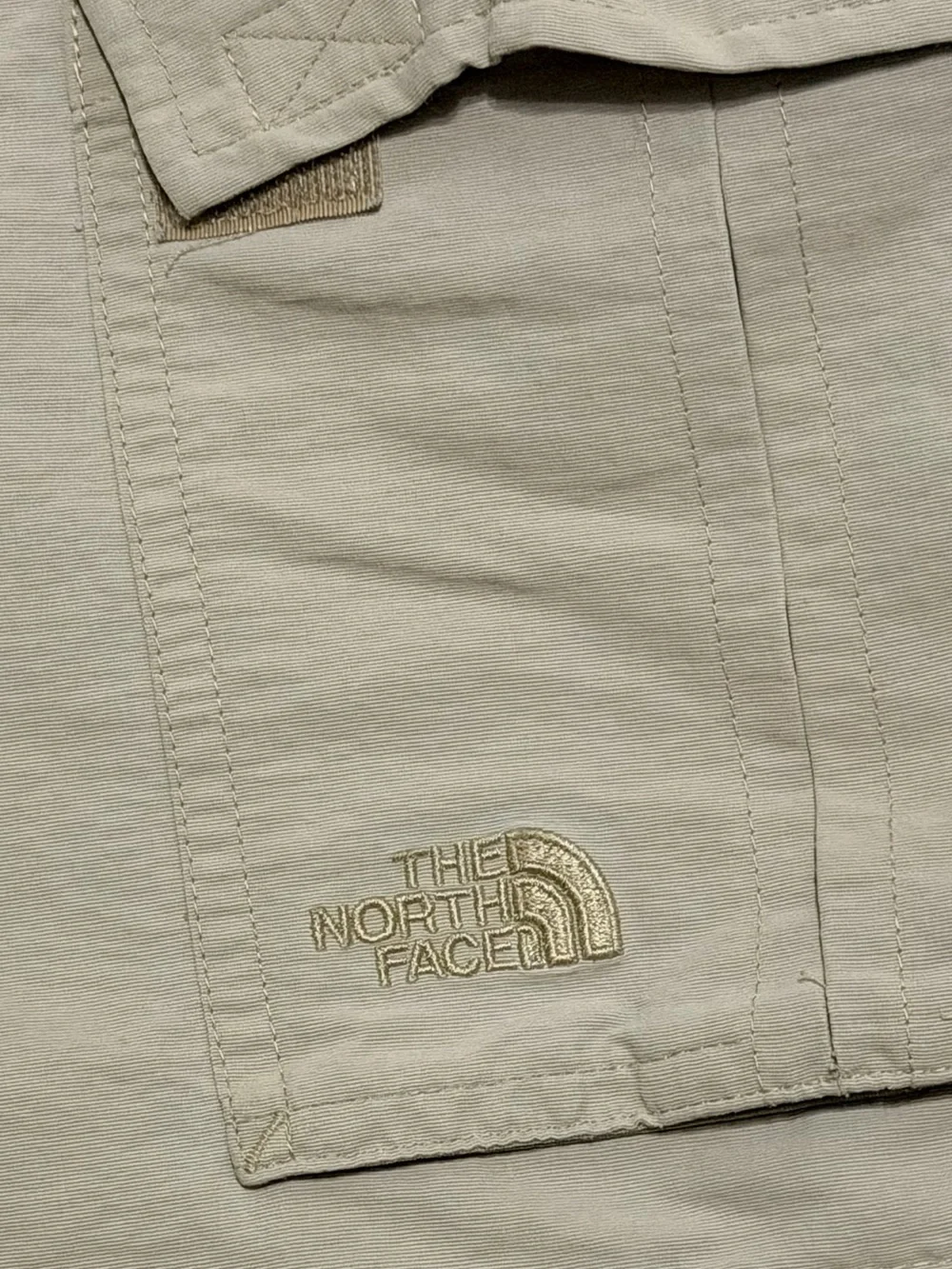 The North Face Men’s Cargo Hiking Shorts Gray Nylon Belted Size Medium